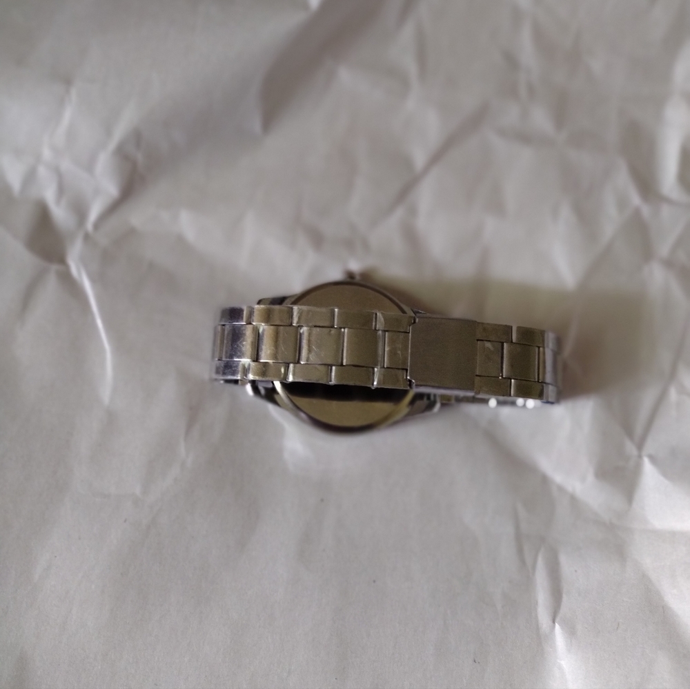 Lhan Liam Jr Rhinestones Round Pointer Quartz Wat… - image 2